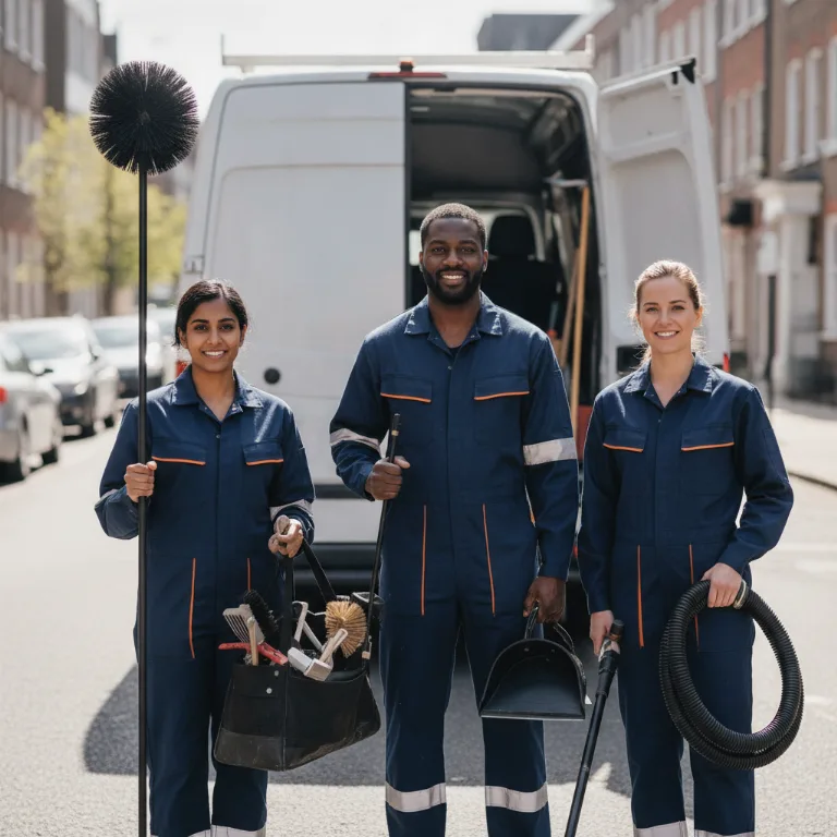 Chimney Sweep team in Granby